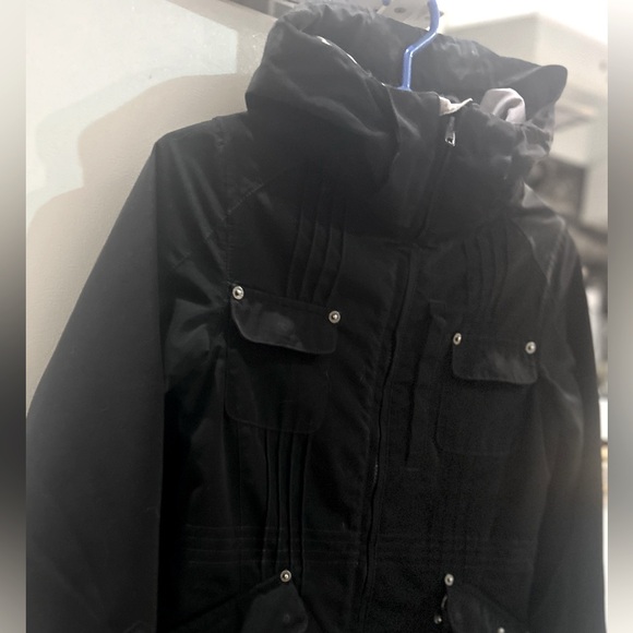 💫Burton Dryride Hooded Snow/Ski Jacket Full Zip Winter Outdoor Black Women's XS - Picture 5 of 7